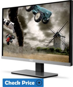 AOC i2367Fh monitor for gaming for ps4