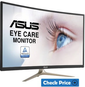 ASUS VA327H Best Gaming Monitors for Xbox One