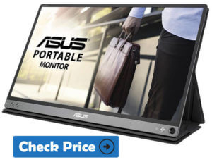 ASUS MB169b+ portable monitor for laptop