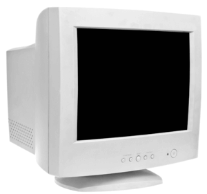 CRT (cathode ray tube) monitors