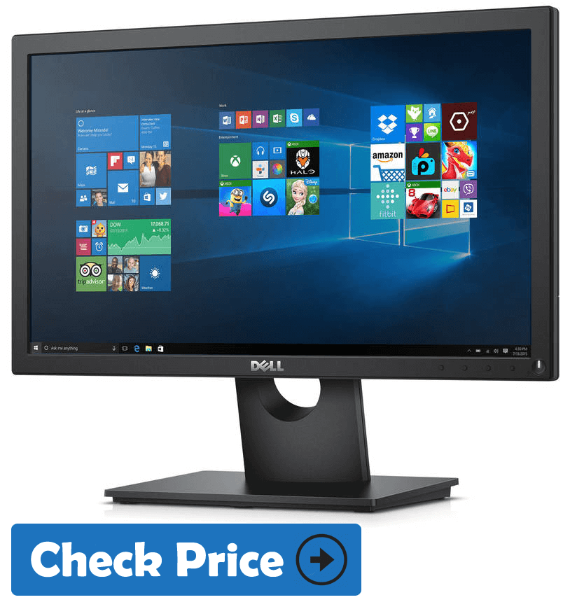 Dell E1916HV Cheap Gaming Monitor under 100 2019