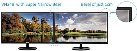 Monitor Bezels for programming