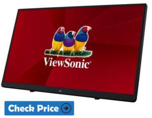 ViewSonic TD2230 best portable monitor for laptop