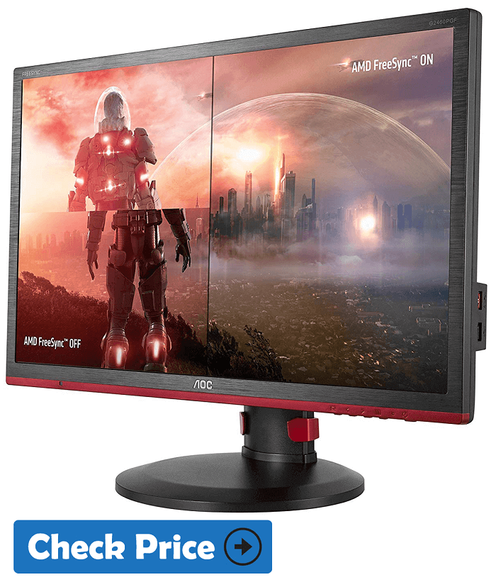 AOC G2460PF recommended cheap gaming monitor 200