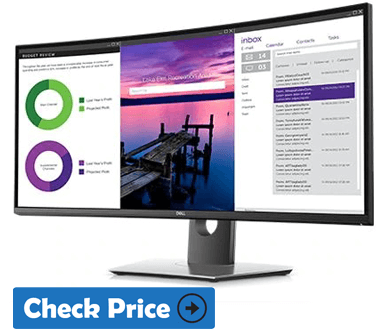 Dell-U3419W best ultrawide curved monitor 