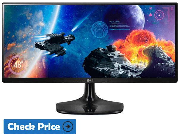 LG 25UM58-P monitor for gaming under $200