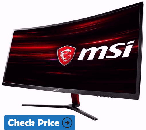 MSI Optix MAG341CQ best ultrawide monitor with curved screen