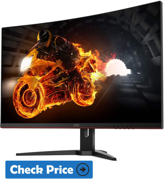 AOC C32G1 best gaming monitor under 300