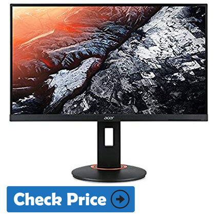 Acer XF250Q best monitor for gaming under 300