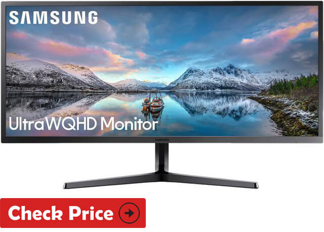 Samsung S34J55W monitor ultra wide budget