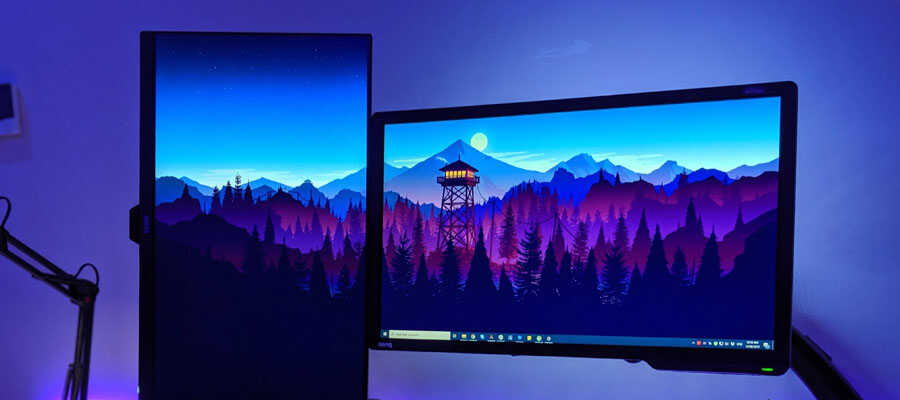 Best Vertical Monitors For Gaming & Coding