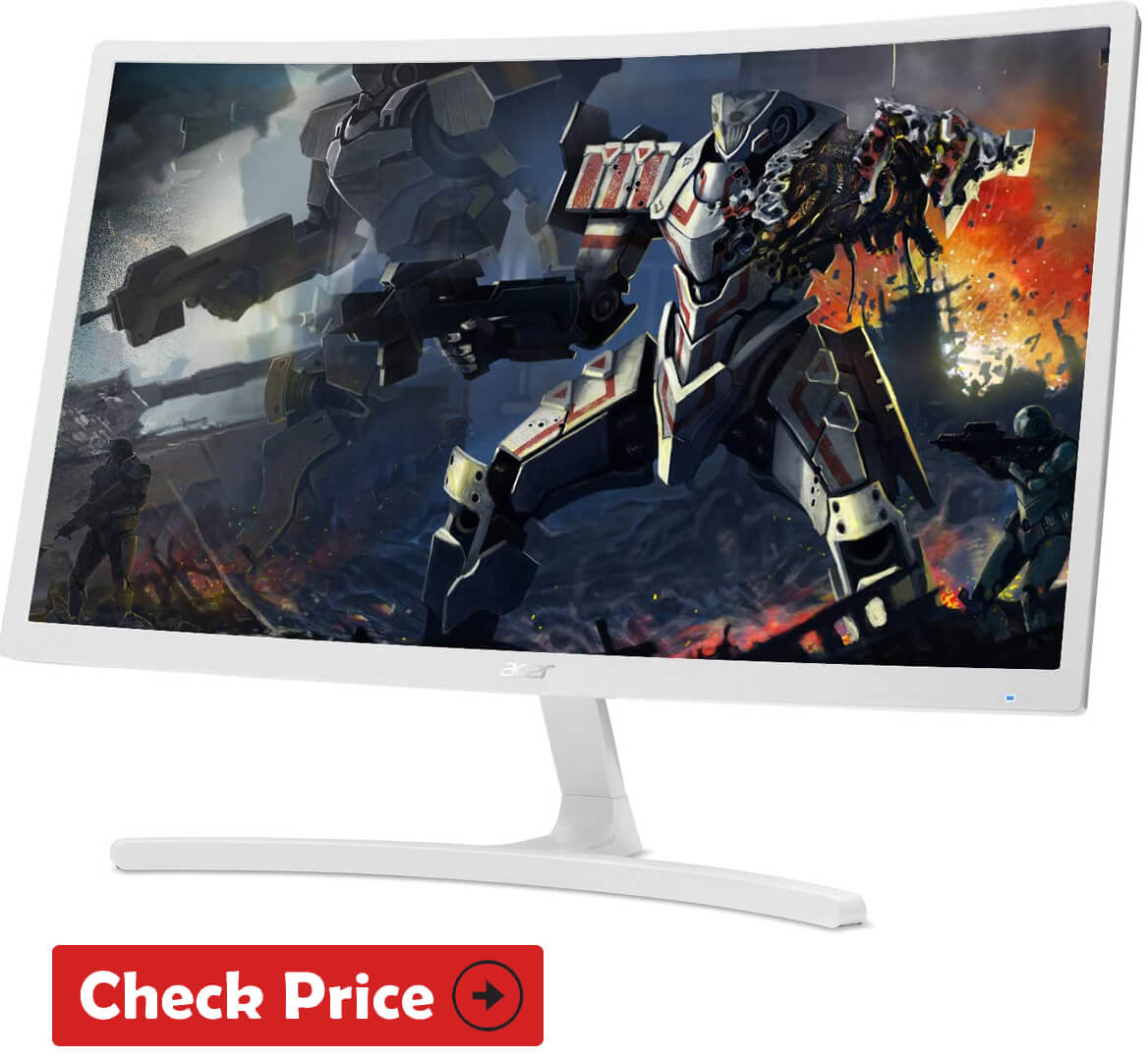Acer Nitro ED242QR curved monitor for gaming under 300